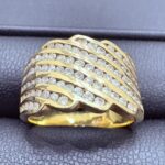 K18 リング 5.2g MD0.9ct