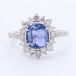 ジュエリー サファイアリング 貴金属 プラチナリング