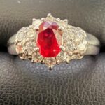 ルビー メレダイヤ ジュエリー 宝石 ジュエリーリング