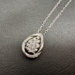 プラチナ Pt900 ネックレストップ md付き 3.4g アクセサリー