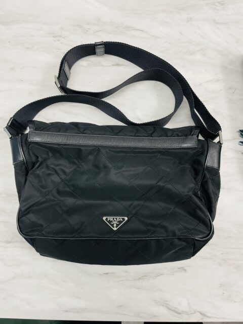 PRADA プラダ キルティング ナイロン ショルダーバッグ 付属無
