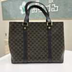 CELINE セリーヌ マカダム ハンドバッグ 鞄 ブランドバッグ