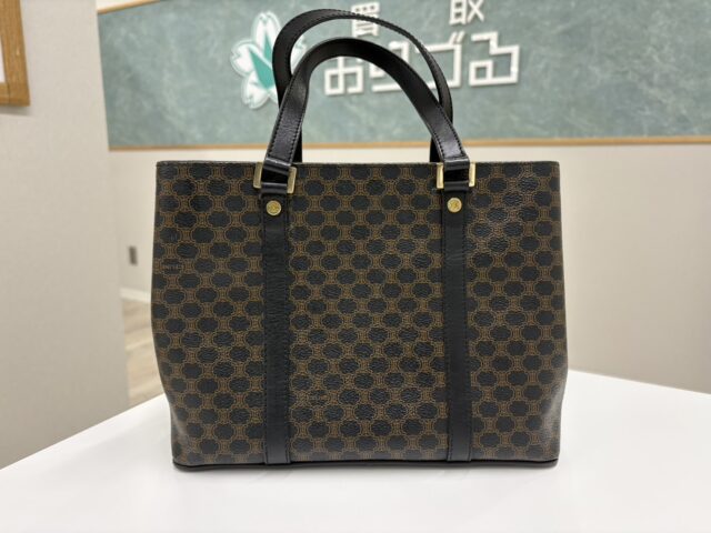 CELINE セリーヌ マカダム ハンドバッグ 鞄 ブランドバッグ