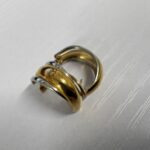 K18/Pt900 コンビイヤリング 2.5g アクセサリー 貴金属