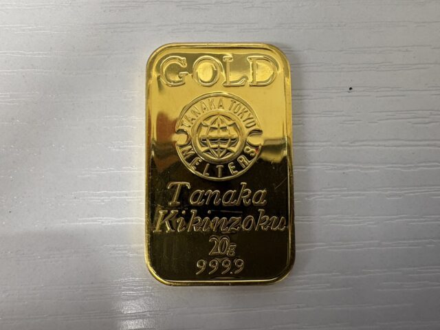 金 K24 インゴット 20g 24金 田中貴金属