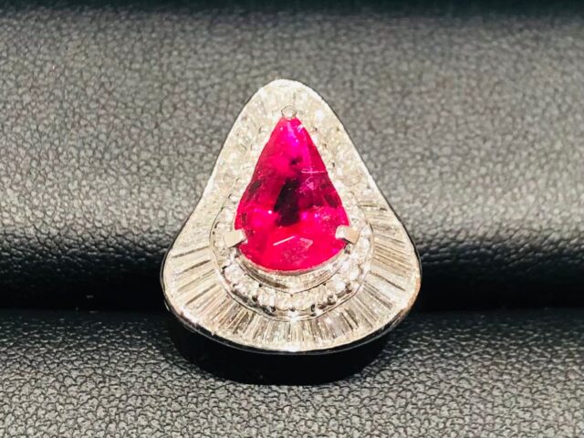 ルビー ダイヤモンド ジュエリー 指輪 宝石 