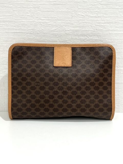 セリーヌ CELINE マカダム トリオンフ クラッチバッグ