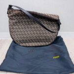 フェンディ ブランド バッグ ズッカ柄 ハンドバッグ