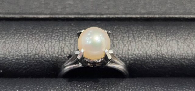 pt900 リング パール/真珠付き アクセサリー