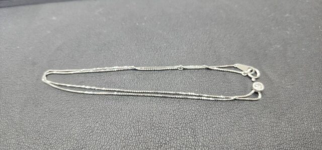 プラチナ　ネックレス　アクセサリー