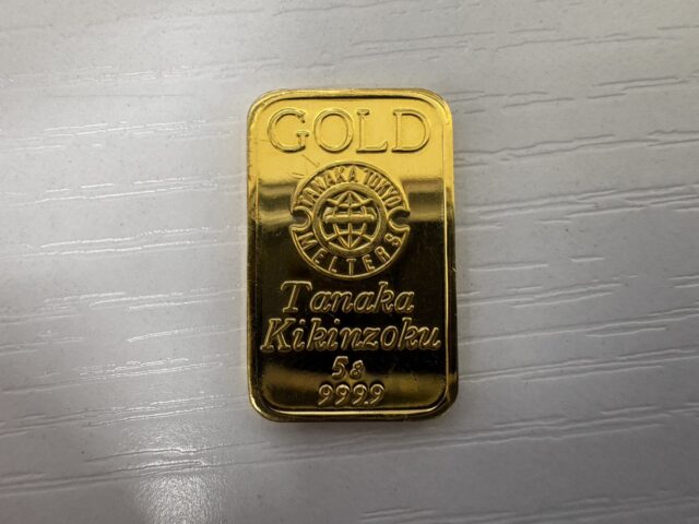 金 K24 インゴット 5g 24金 田中貴金属