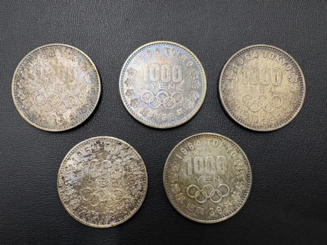 東京オリンピック1964年 1000円銀貨 記念硬貨 記念銀貨