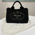 PRADA プラダ カナパ キャンバス 2WAYバッグ 付属品有
