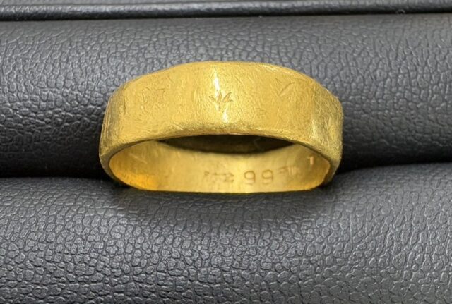 金 K24 リング 指輪 24金 アクセサリー 貴金属