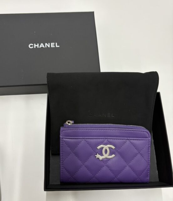 CHANEL シャネル スターココマーク 財布 カードケース 完品