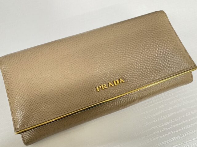 PRADA プラダ サフィアーノ メタルライン 長財布 付属品無し