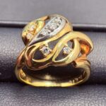 貴金属 指輪 K18 リング 