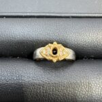 Pt900/K18　金・貴金属　指輪