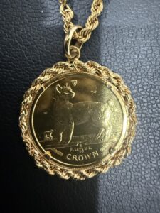 富士市大淵で【マン島キャット金貨 買取/富士市】マン島キャット金貨の高価買取なら買取おりづる マックスバリュエクスプレス富士今泉店へ