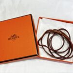 エルメス ラニエール レザーチョーカー