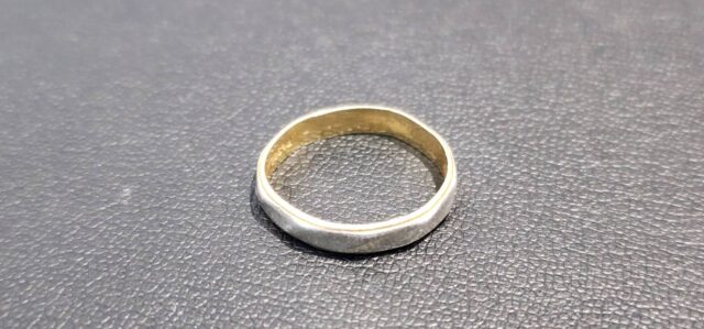 K18/pt900　プラチナ900/18金　リング/指輪