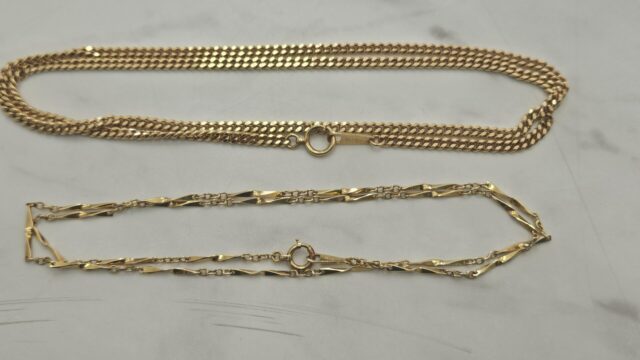 金 18金 750刻印 ネックレス リング ジュエリー