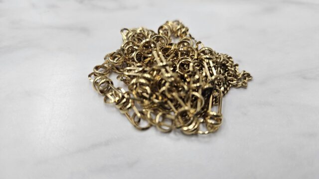 金 18金 750刻印  ネックレス リング ジュエリー