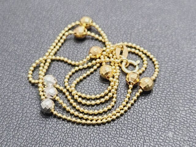 K18 ゴールドネックレス 4.8g