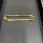 貴金属 K18ボールチェーン アクセサリー