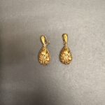 K18 デザインイヤリング