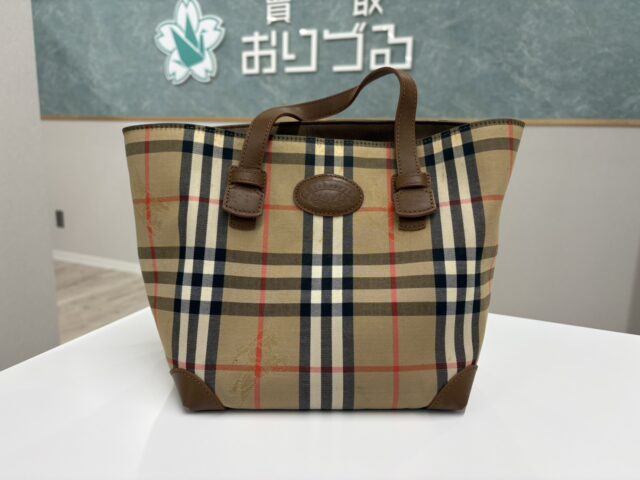 BURBERRYS バーバリー ノバチェック ハンドバッグ 付属品無