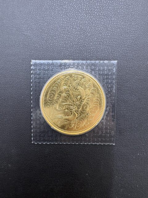 金 K24 天皇陛下御在位 10万円金貨 24金 純金 記念硬貨