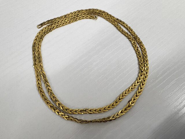 金 K18 ネックレス 9.3ｇ 18金 アクセサリー 貴金属