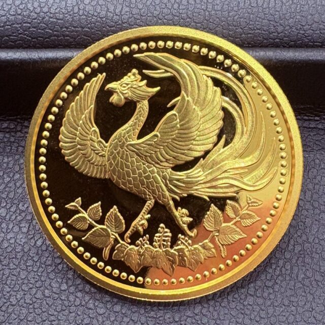 金 K24 御在位30年記念 1万円金貨