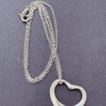 ティファニー オープンハート ネックレス SV925