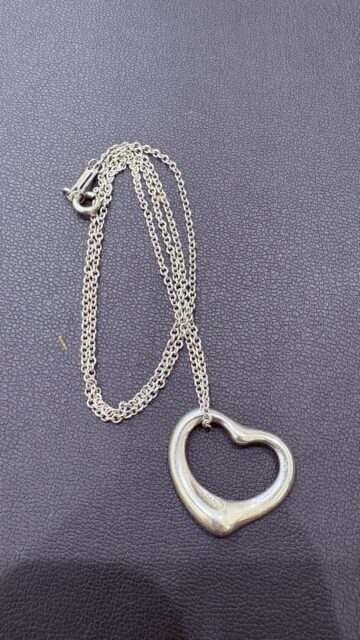 ティファニー オープンハート ネックレス SV925