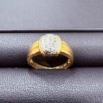 貴金属 Pt900/K18 リング