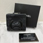 シャネル カンボンライン がま口財布