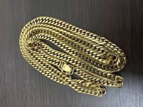 貴金属　金　貴金属アクセサリー　金アクセサリー　喜平ネックレス　K18・750