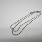 プラチナ　ネックレス　40cm　Pt900　アクセサリー