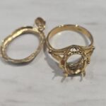 金 18金 750刻印 リング ジュエリー