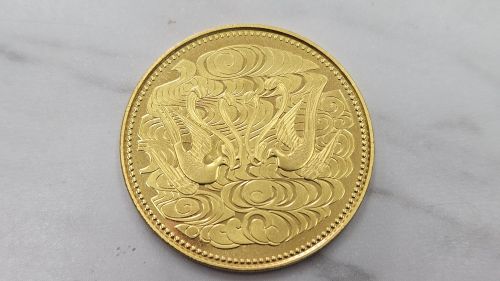 金 金貨 24金 純金 御即位  10万円金貨