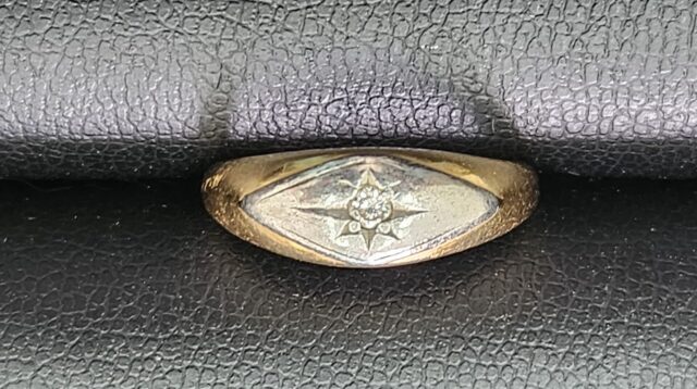 金 18金 750刻印 ネックレス リング ジュエリー