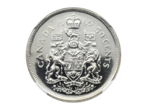 カナダ50セント銀貨