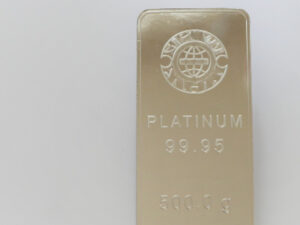 プラチナのインゴット