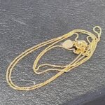 K18 ゴールドネックレス 1.6g