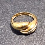 Pt900/K18　金/プラチナ　コンビリング