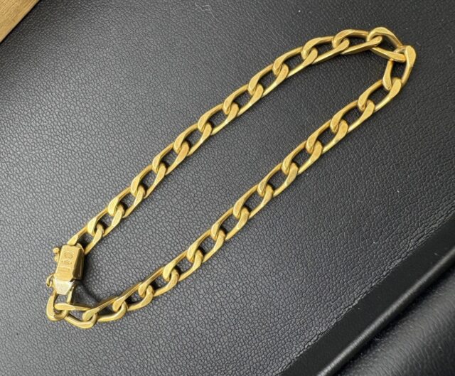 金 750 K18 ブレスレット 15.6g アクセサリー 貴金属