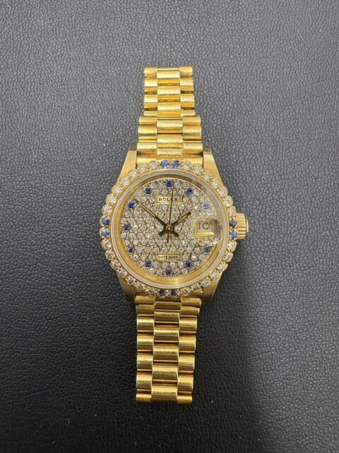 ROLEX デイトジャスト 18K 69178 アフターダイヤ 付属品無