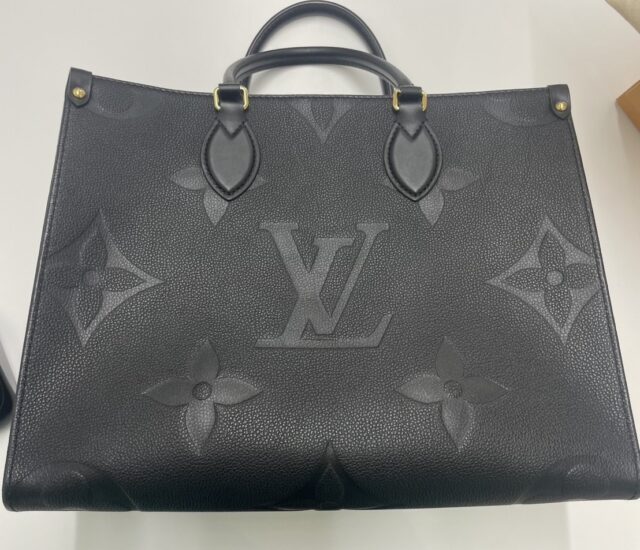LV アンプラント オンザゴーMM 2WAYバッグ M45595 付属品有
